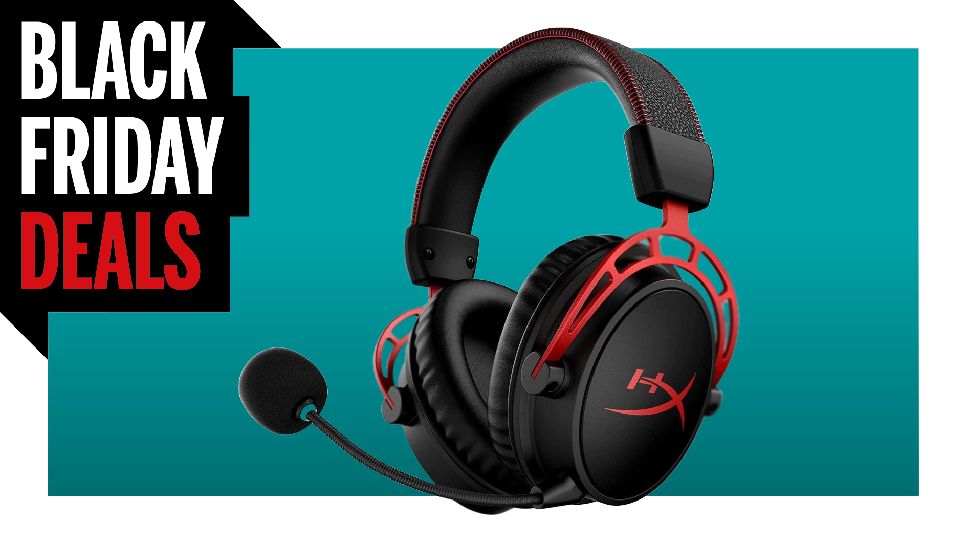 HyperX Cloud Alpha Wireless headset showcasing its sleek design and comfortable ear cups