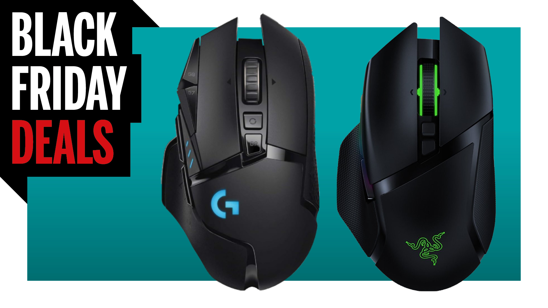 Logitech G502 Lightspeed and Razer Basilisk Ultimate Wireless Gaming Mice