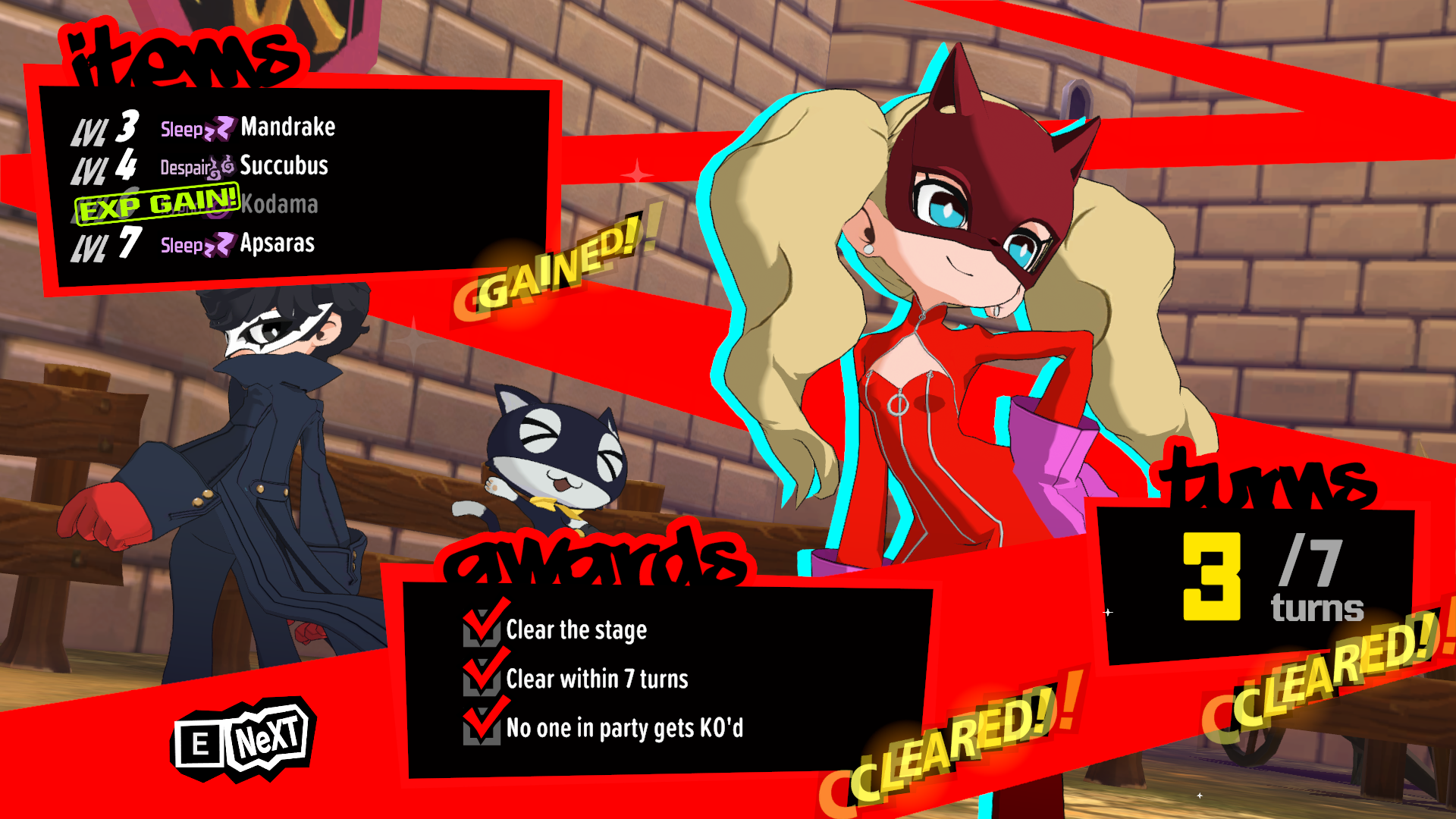 Strategic gameplay in Persona 5 Tactica