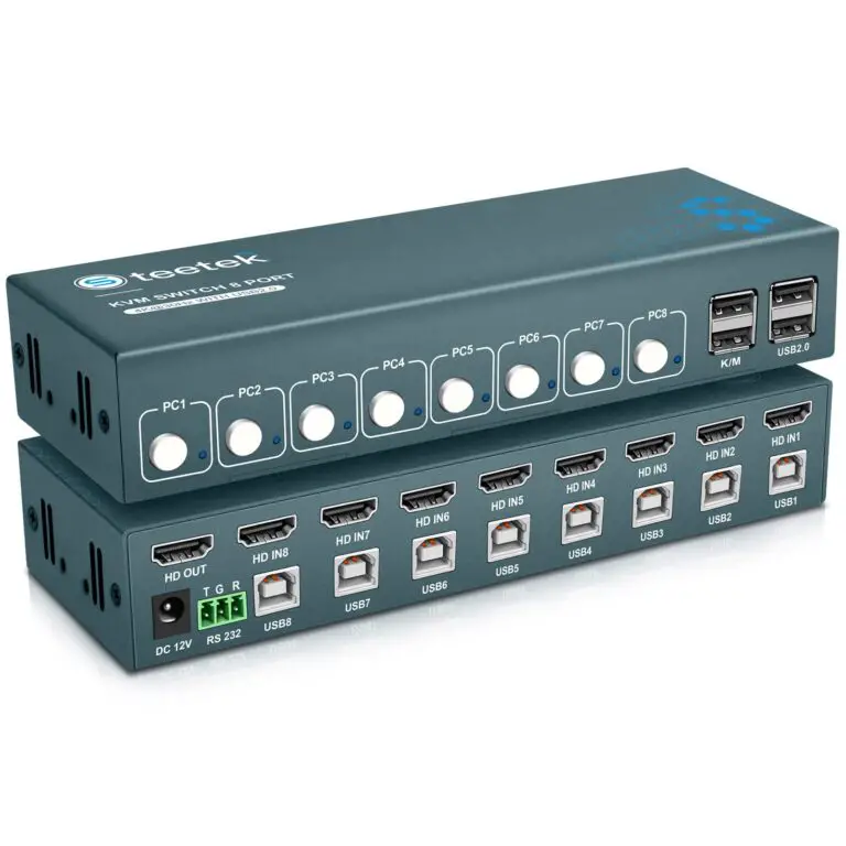 HDMI KVM Switch 8 Port 4K@30Hz Product Image