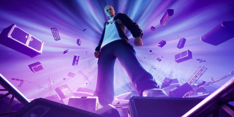 Eminem's avatar in Fortnite, exemplifying the diverse nature of live service game content