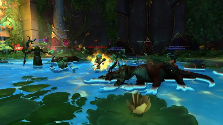 Screenshot of World of Warcraft Follower Dungeons feature