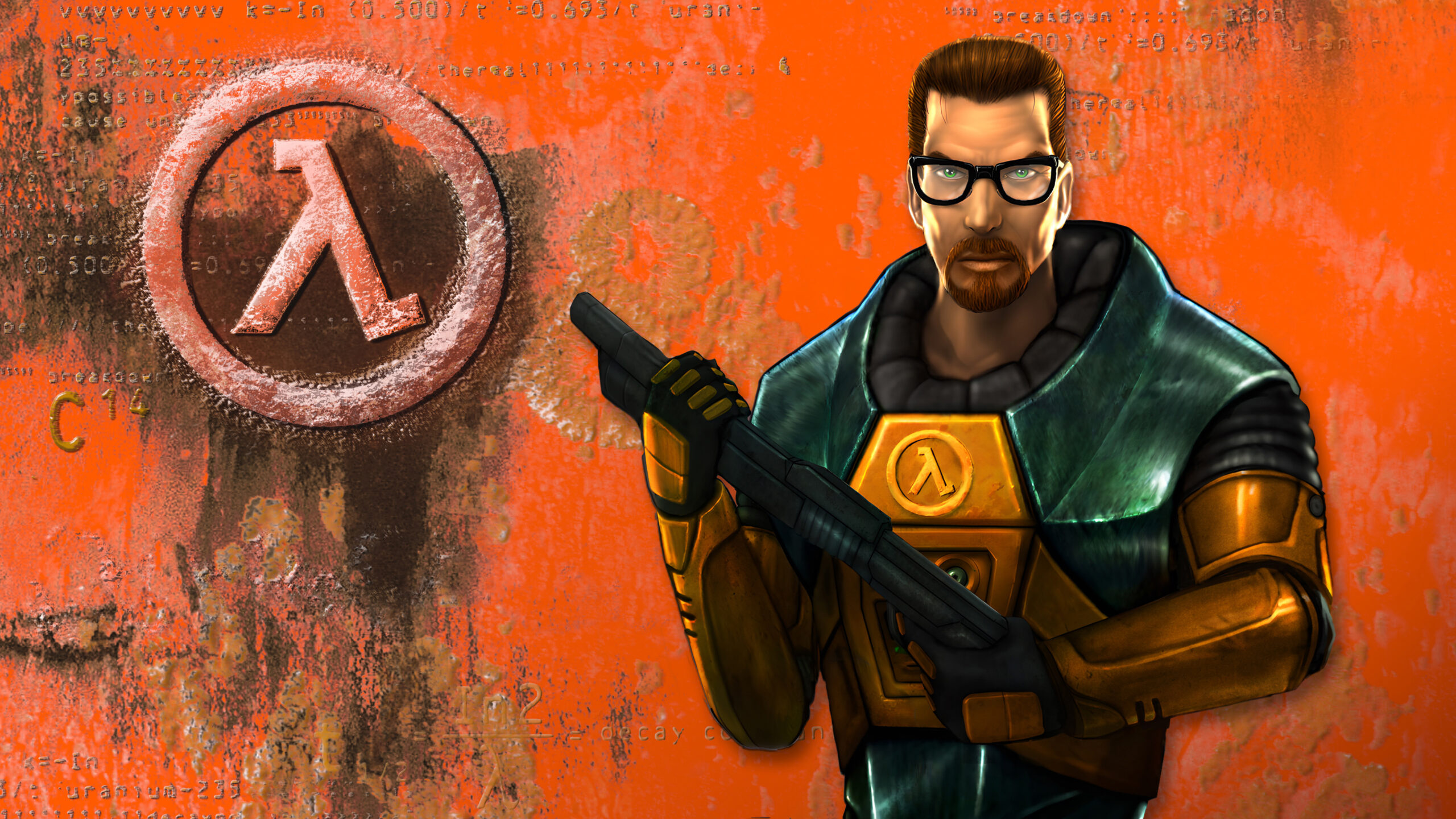 Half-Life wallpaper featuring Gordon Freeman